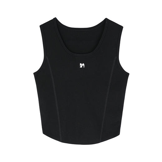 NEELLY纳俪商场同款春季新款简约纯色针织背心女气质显瘦内搭上衣N25011A01010 商品图3