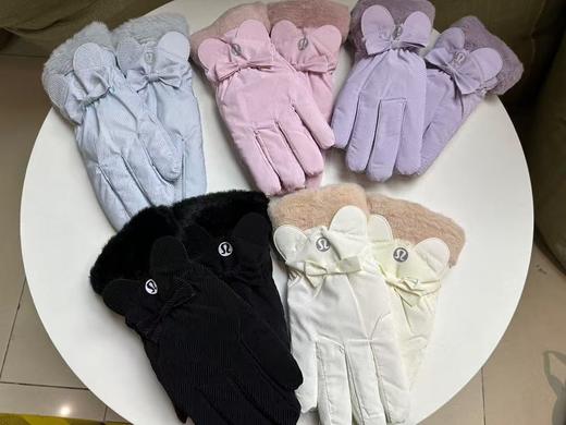 冬日出行“暖手神器”！lulu蝴蝶防风防水手套 指尖可触屏！ 商品图5