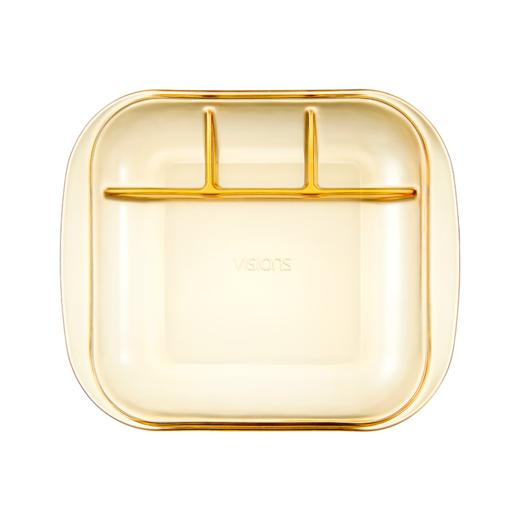 康宁 耐热玻璃家用饺子盘带醋碟减脂分餐分隔餐盘儿童餐盘早餐盘 康宁高硼硅分隔餐盘9 商品图7