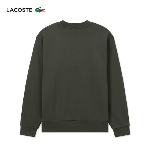 Lacoste法国鳄鱼男装新款纯色圆领休闲百搭舒适套头卫衣SH1645-98 商品图7