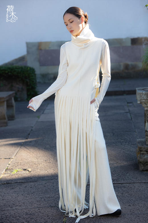 荷木HEMU丨简一系列·流苏背心 商品图4