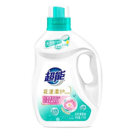 超能花漾柔护洗衣液1kg+500g*2补充装 商品图1