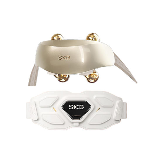 H5系列2代 SKG肩颈按摩仪 香槟金 尊贵款 G7系列1代+SKG腰部按摩仪 晨曦金 豪华款【GHCJ23.0】 商品图0