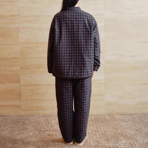 裁缝学苑QL07夹棉加厚情侣睡衣纸样家居服绗棉男女同款打版裁剪 商品图3