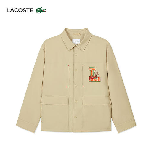 Lacoste福蛇新春系列男装新款潮流短款翻领棉服外套BH5342-98 商品图4