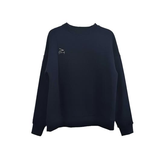 VIVIAN LIU D2447301初秋女装新款时尚圆领宽松长袖套头卫衣 商品图4