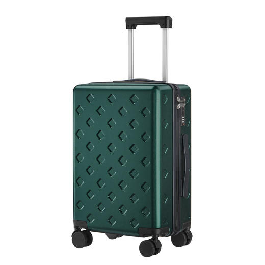 自然醒带杯架行李箱男女皮箱24旅行箱拉杆箱20登机箱耐摔密码箱YS8002 商品图9