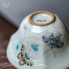 问鼎汝瓷月白老款幽兰杯（蝶恋蜂狂） 商品缩略图4