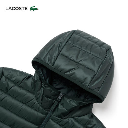 Lacoste法国鳄鱼男装新款时尚保暖连帽棉服外套BH7228-98 商品图3