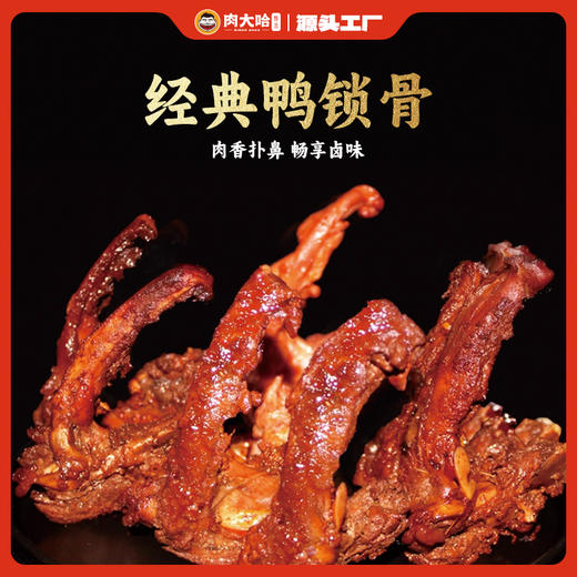 【99-50 199-100】肉大哈鸭货大礼包400克*2香辣熟食卤味鸭货小吃开袋零食 商品图4