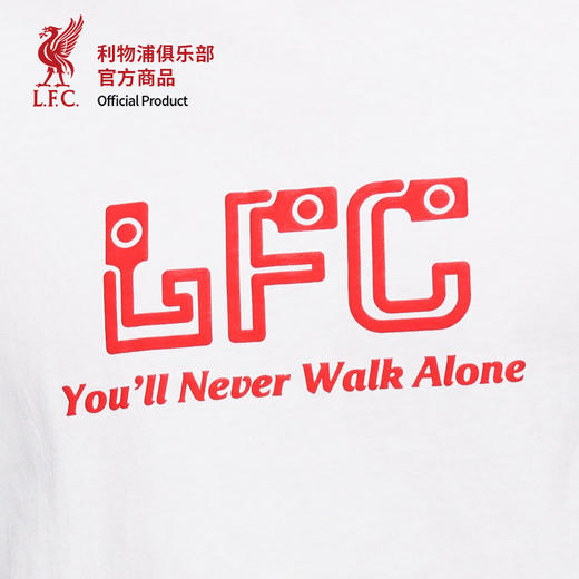 【官方正版】利物浦俱乐部 |2025蛇年简约T恤新年元素球迷短袖 商品图3