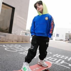 【线下同款】迪士尼玩具总动员男童卫衣秋冬连帽套头卫衣223DS0814