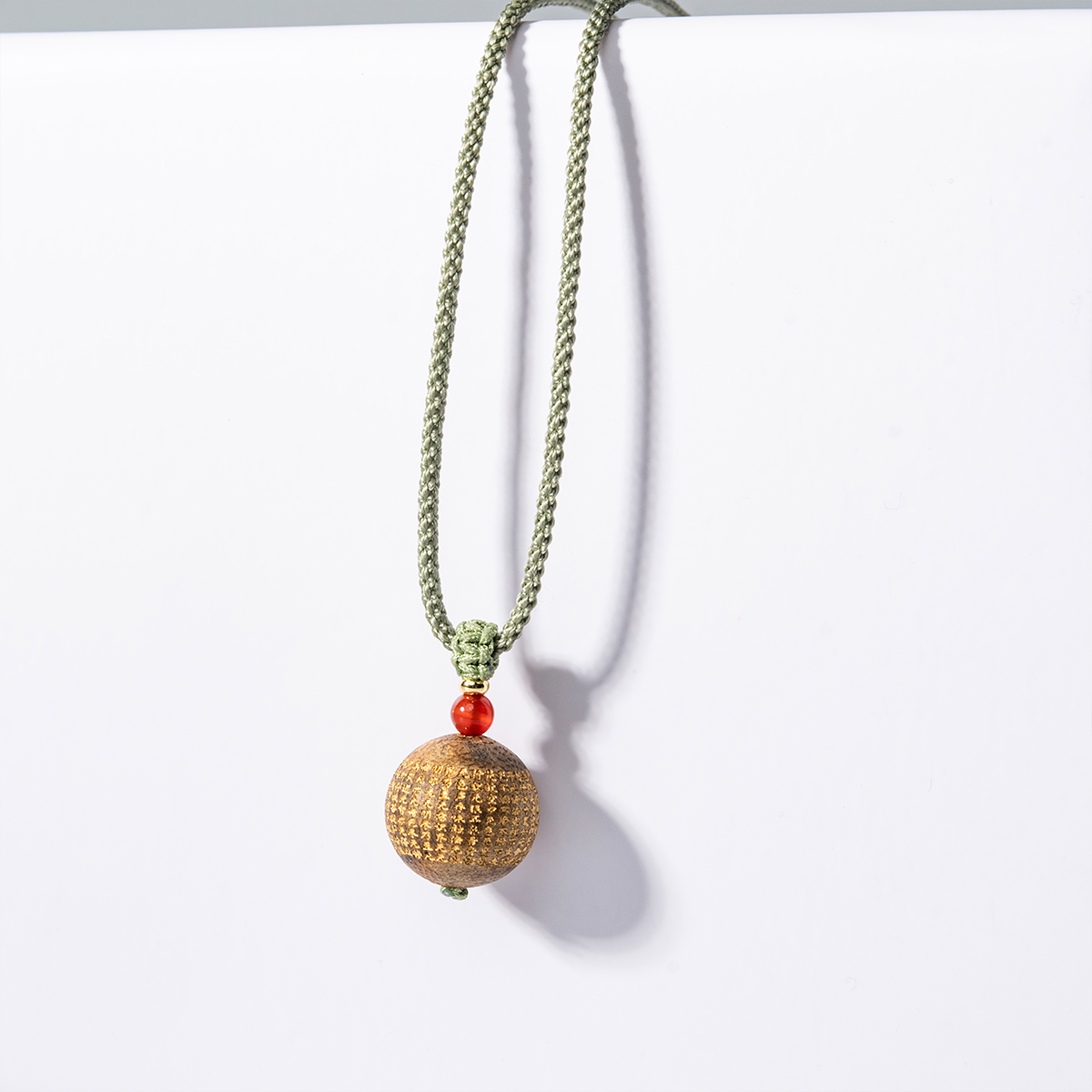 中国沉香文化博物馆 沉香吊坠挂件饰品 心经雕刻 保平安