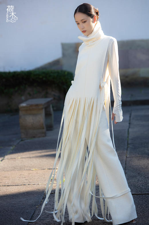 荷木HEMU丨简一系列·流苏背心 商品图2