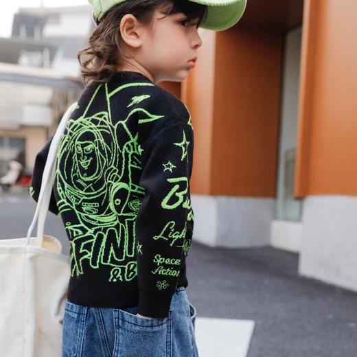 【线下同款】迪士尼秋季玩具总动员男童针织套头上衣 商品图4