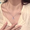 KADER幻彩项链女简约气质草莓晶月光石吊坠短款锁骨链送女友 商品缩略图2