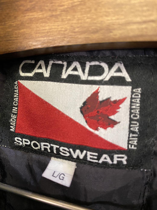 90年代 Vintage CANADA SPORTSWEAR 棒球外套 校队外套 休闲外套 _CJK(L) 商品图2