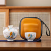 【一包收纳！方便简洁】旅行茶具套装整套户外便携式快客杯功夫茶具小套装公司礼品，便携设计 随身携带。ry 商品缩略图0