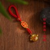 太清古法金好运连福袋红编绳挂件 商品缩略图0