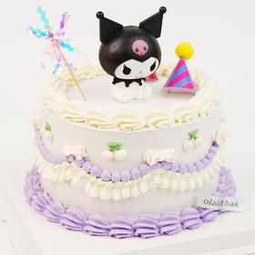 库洛米插件蛋糕（6寸加高）