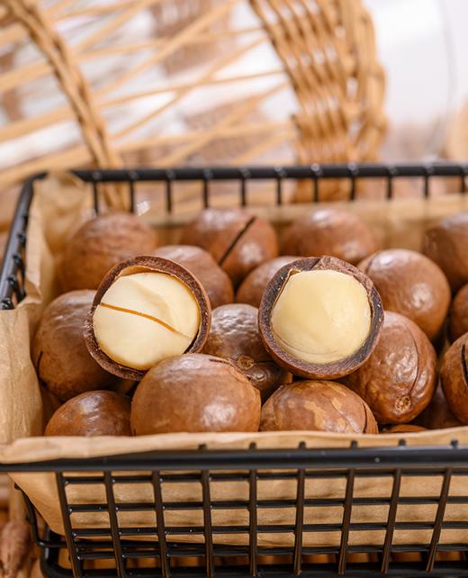 疆小静夏威夷果450g奶香味坚果休闲零食 商品图2