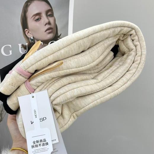 冬季必备显瘦外穿小黑裤700g变态厚三层加厚裤 商品图13