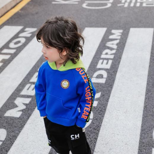 【线下同款】迪士尼玩具总动员男童卫衣秋冬连帽套头卫衣223DS0814 商品图2