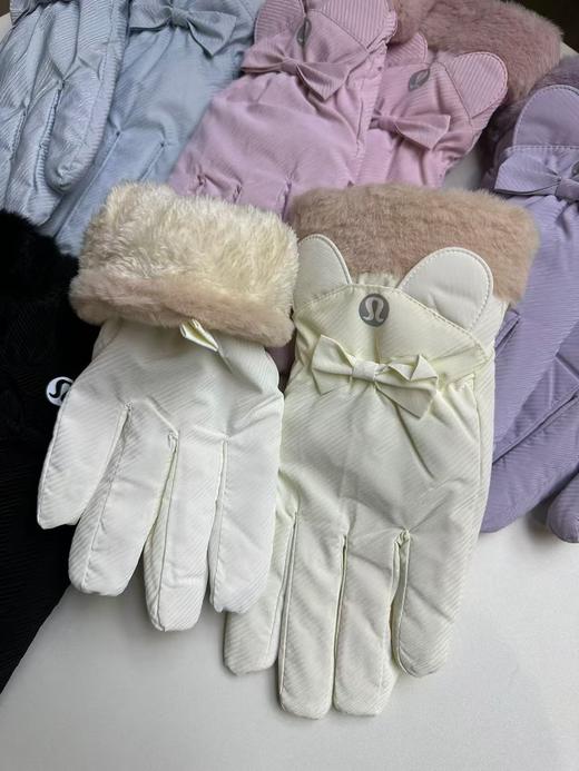 冬日出行“暖手神器”！lulu蝴蝶防风防水手套 指尖可触屏！ 商品图6