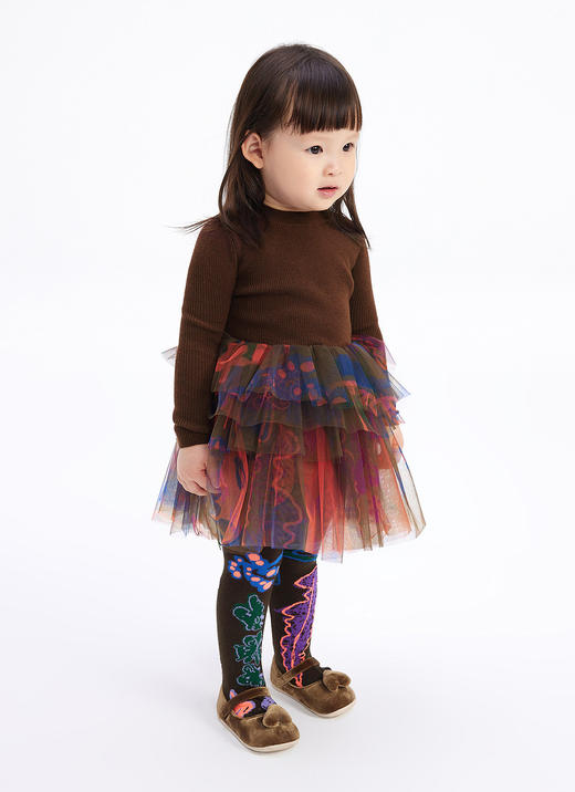 jnby  24年冬款  长袖毛衫连衣裙    YOBG11010 商品图7