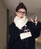 【YW】无忧购韩版学院风百搭蝴蝶结卡通兔子可爱软糯针织围巾WJ107（截单后7天发货) 商品缩略图5