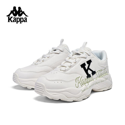 Kappa卡帕女鞋老爹鞋女2025春季新款厚底显高运动鞋跑步休闲鞋子K0F25MC30 商品图1