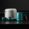 【一包嵌套收纳！配置齐全。】旅行茶具全套一壶三四杯陶瓷马克杯带过滤礼品户外便携小套装。ry 商品缩略图6