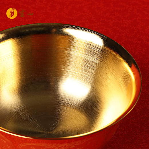 灵山铜乐·五福金碗 商品图3