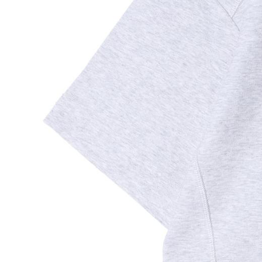 38713早春新款时尚个性韩版纯色压线圆领套头短袖上衣百搭情侣休闲T恤 商品图3