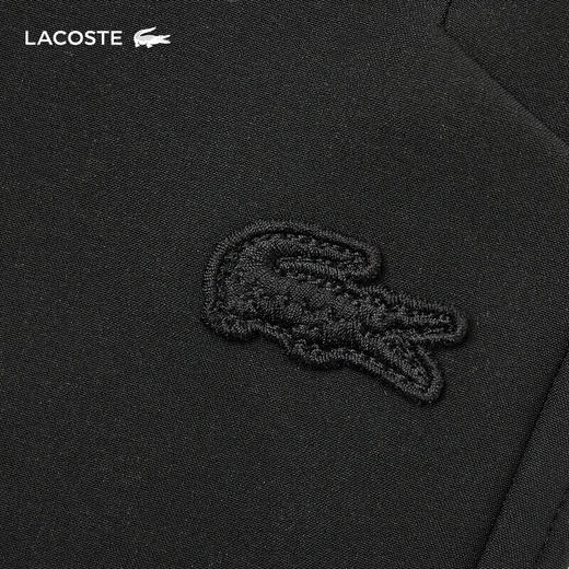 Lacoste法国鳄鱼男装新款休闲纯色简约加绒小脚卫裤XH0821-98 商品图3
