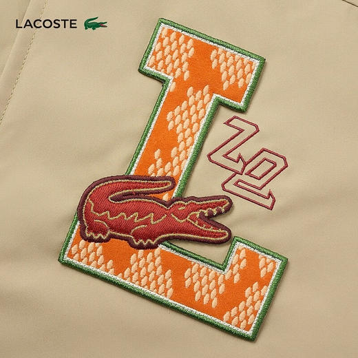 Lacoste福蛇新春系列男装新款潮流短款翻领棉服外套BH5342-98 商品图5