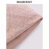 MAXRIENY精致优雅感系带收腰羽绒服女24冬肌理感保暖外套中长款(货号:MS85DC767) 商品缩略图3