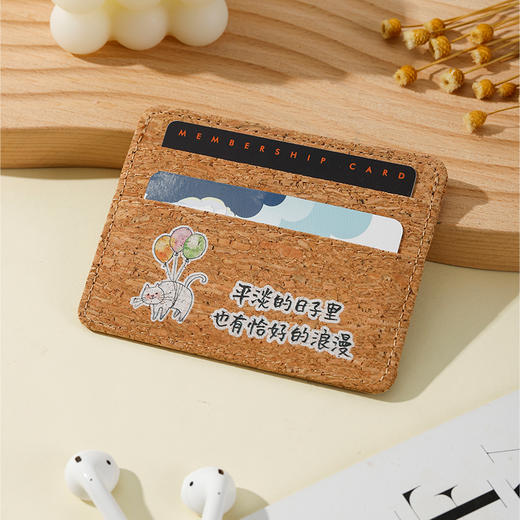 小林漫画 票夹三件套  天然环保软木布旅行护照夹 商品图4