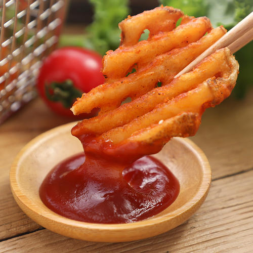 麦肯国产辣味薯格(1000008873)1.5kg香辣味薯格冷冻半成品带皮薯格网子西餐油炸薯条空气炸锅食材 商品图1