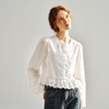 OLrain欧芮儿法式蕾丝雪纺衫女春季2025年新款设通勤计感镂空衬衣 商品缩略图2