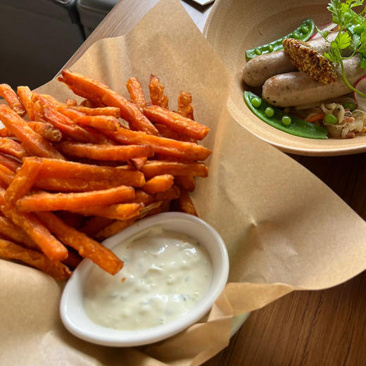 麦肯进口3/8英寸红薯直切薯条(1000005411)1.133kg2.5磅美国进口粗薯条冷冻半成品地瓜条商用 商品图2