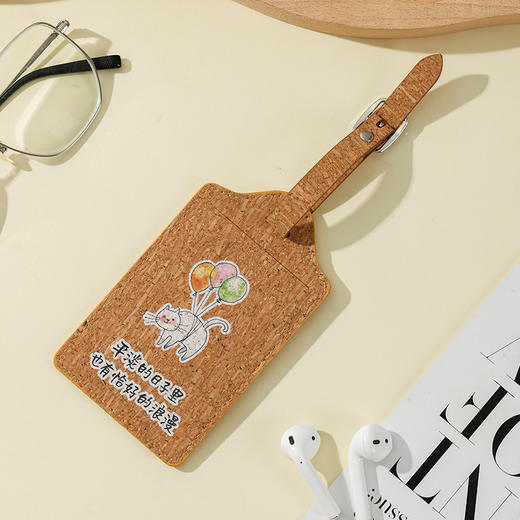 小林漫画 票夹三件套  天然环保软木布旅行护照夹 商品图3