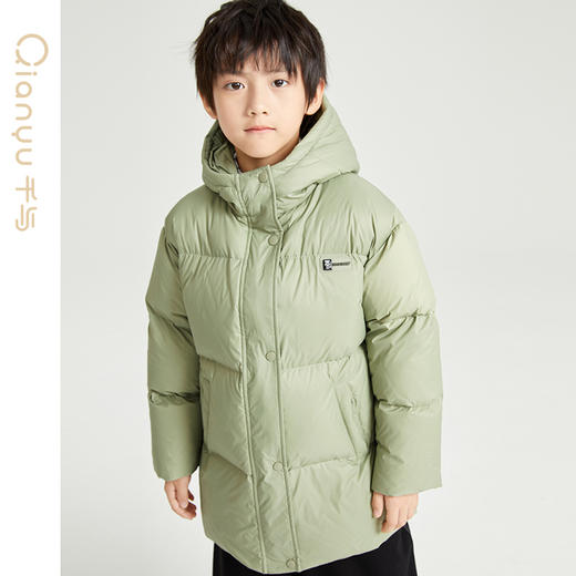 笛莎千与羽绒服2024冬季新款男女童同款三防面料羽绒服 商品图5