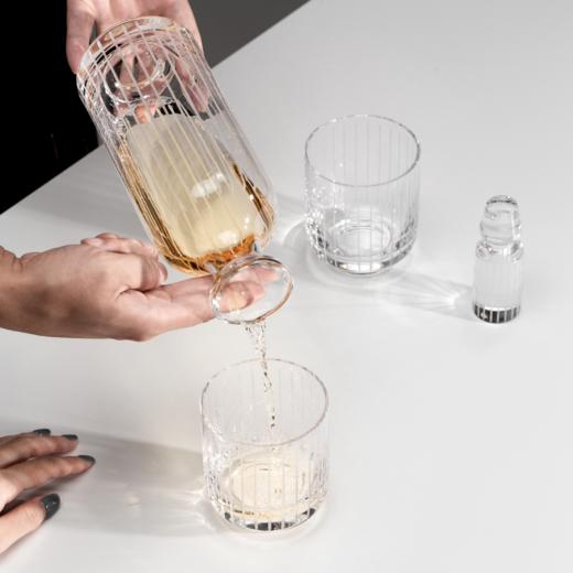 絮雨手刻水晶威士忌套装 RESONG日诵家居 洋酒杯礼品 商品图3