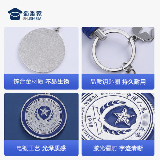 【公大钥匙扣】包包钥匙扣挂饰纪念品 学生毕业季礼品礼物 商品图4