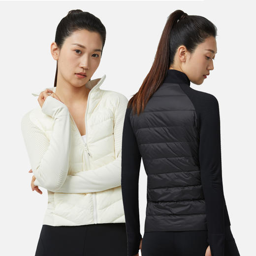 【顺丰发货】HUAPAO画跑 女士运动短款鹅绒羽绒服 商品图4