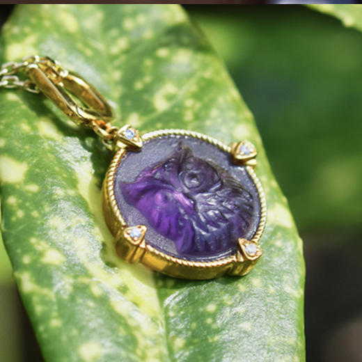 奇迹小奇紫水晶吊坠【灵珠系列现货】 商品图4