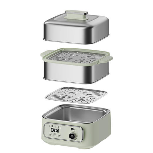 米技生活 多功能电蒸锅+米技生活 无线真空吸尘器+米技生活 无线UV除螨仪 +米技生活 意式咖啡机【GHCJ23.0】 商品图1