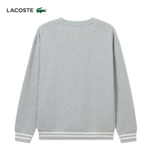 Lacoste法国鳄鱼男装新款宽松休闲圆领卫衣SH0686-98 商品图4