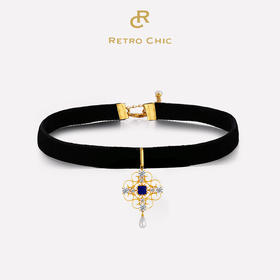 【钟欣潼（阿娇）同款】Dream梦系列 ｜兰梦复古蕾丝颈链